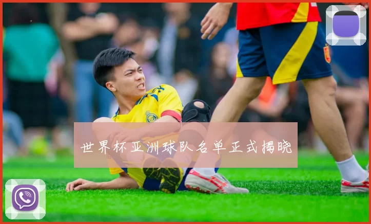 世界杯亚洲球队名单正式揭晓